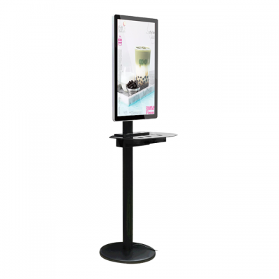 public smartphone kiosk phone charging station with 32 inch lcd for waiting area